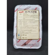 선진 카나디언햄 1kg 페파로니 피자 샌드위치 포핑, 1개