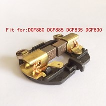dewalt dcf880 dcf885 dcf835 dcf830 전기 해머 드릴 교체 카본 브러시 홀더 브러시 어셈블리 450374-12 n187232, 한개옵션0