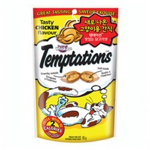 템테이션 맛있는 닭고기맛 85g, 상세페이지 참조