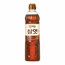 CJ 식자재 단짠단짠 백설 쌀엿 700g 요리레시피 2개, 11세트