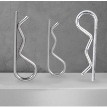 R핀 R형 스냅핀 스텐 농기계핀 고정핀 경운기핀 멈춤핀 스플릿핀 10P, 10개