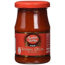 Bamboo Garden Sambal Oelek 밤부가든 삼발 오엘렉 소스 200g 4팩, 4개