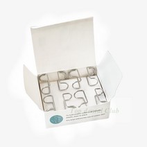 치과스카프클립 치과 교정 클립 코튼 롤 멸균 스테인레스 오토 클레이브 홀더 실험실 용품 도구, 01 1 box(4pcs), 한개옵션1