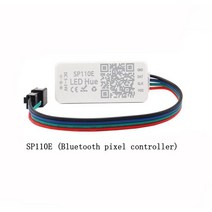 ed 차량용 간판 전광판 WS2812B LED 디지털 유연한 개별적으로 주소 지정이 가능한 패널 픽셀 화면 SP110E, 한개옵션1, 02 Only Led Controller