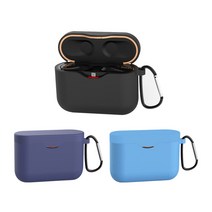 이너스 소니 WF-1000XM3 전용 이어폰 실리콘 키링 케이스 sony 블루투스, navy