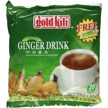 생강 음료 골드 킬리 40 향 주머니 2 봉지에 포장 12.6 oz, 357.204g