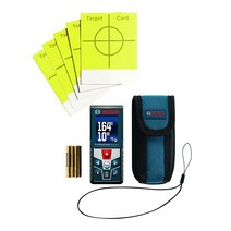 Bosch Blaze GLM 50 C 블루투스 사용 가능 50.3m(165피트) 레이저 거리 측정기 컬러 백라이트 디스플레이 포함 직구 1260310