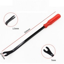 트림 제거 도구 자동차 패널 도어 오디오 키트 19 개 자동 클립 플라이어 패스너 리무버 프라이 세트, 310MM