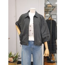 써스데이아일랜드 숏 블루종 자수 점퍼 T216MJP138(1271245)