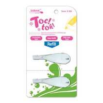 바르네톡톡 수정테이프 리필BCT-0356CR/2개입박스240개입