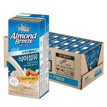 아몬드브리즈 뉴트리플러스 식이섬유 190ml 24팩, 24개