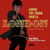 [LP] 루팡 3세 파트6 애니메이션 음악 (Lupin the Third Part 6 : London OST by Yuji Ohno / Lupintic Six) [LP]