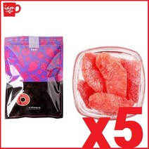 냉동 자몽 1kg x5ea 껍질제거 자몽에이드 레드자몽 자몽시럽 자몽스무디 냉동과일 z3, 5개