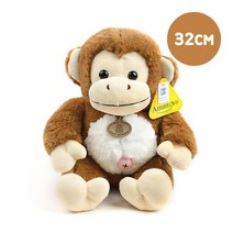 아망스 굿몽키봉제인형 다크브라운 - 중형(32cm)
