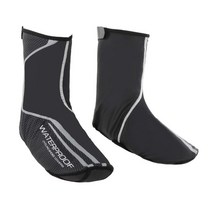 사이클링 신발 커버 맞는 mtb 및 도로 자전거 신발 슈퍼 열 방풍 방수 자전거 자전거 야외 overshoes, 다중, 나일론 폴리 우레탄, 블랙 그레이 L.