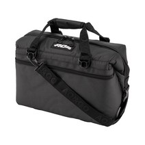 AO Coolers AO Coolers 쿨러 가방 24 팩 발리 스틱 소프트 쿨러 AOBA24BKCH 블랙 차콜 Ballistic 24 Pack Black Charcoal 소프트 쿨러 가방 야외 []