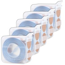 건강두배로 [ 사용기간 : 2026년 04월 30일 까지 ] 모아랩 채혈밴드 원형 20mm 100매입, 5개