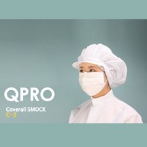 SQ-A 17 C-1 방진 모자 제전 무진모 방진복 무진복 제전복 가운 실험실 공장, 화이트S