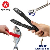 와꾸나피싱 피싱그립 립그립 피쉬그립 물고기 집게 낚시 고기집게, 악어그립단품(레드)