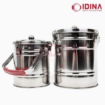 시둥마켓 +[시둥마켓]+_ 디자인냄비 저압냄비 다용도냄비 주방냄비 3단찜솥 곰솥 키친용품, 이중 국통 이중국통 국통 배식국통 큰냄비 양수곰솥, 중 (CG62424)