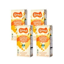 네슬레 스조라 망고 피치 스무디 1L 4개세트