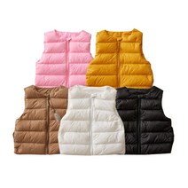 유아 아기 남아 여아 키즈 경량 패딩 조끼