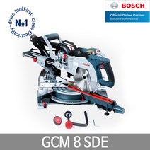 보쉬 GCM8SDE 슬라이딩 각도절단기 8인치 톱날1개포함, 1개