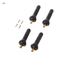타이어 공기압 밸브캡 tpms 센서 4 pcs 고무 밸브 스템 서비스 키트 gmTPMS
