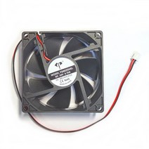 8025 DC24V 쿨링팬 무소음 냉각팬 2핀 0.25A
