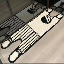 카페트발판 러그 침실 무드 모포 가정용 롱스틱 침대가장자리 바닥매트 옷 거울 앞담요 끝 두꺼운 4980800380
