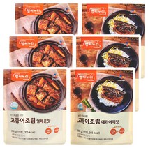 CJ 헬씨누리 고등어조림 2가지맛 각 3개씩 200g x 6개 연화식