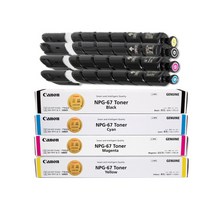 캐논 IR ADV DX C3725 정품토너 4색1세트 검정 36000매/칼라 19000매, 1개, 4색세트