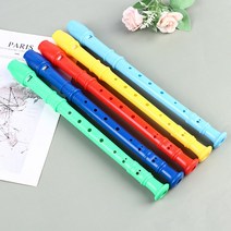 관악기 금 플루트 플룻 악기 입문용 플라스틱 레코더 긴 플루트 8 홀 목관 악기 다채로운, 01 Randomcolor