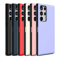 파스텔톤 2장 카드 수납 마그네틱 도어 범퍼 폰케이스 갤럭시 S22 울트라 S21 플러스 S20 S10 5G S9 S8 갤럭시 A32 LTE A52