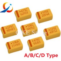 터보 차져 AB C D E 타입 탄탈럼 커패시터 6., 66 E 6.3V680UF