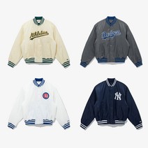 [국내 매장판] 뉴에라 남여공용MLB 스타디움 재킷 뉴욕 양키스 LA 다저스 오클랜드 애슬레틱스 4종 모음 13338640 13338641 13338642 13338643 3001