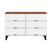 소니 ABS B 3단1200 WH 서랍장, 우드화이트