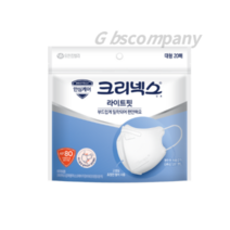 크리넥스 KF80 라이트핏 마스크 대형, 20개입, 20개, 0 White (화이트)