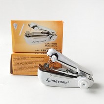 가정용미싱 미니재봉기 재봉틀휴대용 수동 재봉틀 세트 가정용 미니 도매 공장 가격 핫세일 드레스 의류, 05 5, [05] 5