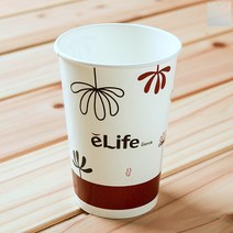 socean 커피 자판기 종이컵 일회용 생수컵 454ml 25p 카페 테이크아웃 컵 일회용 종이컵 커피 2회용 컵 정수기 위생컵