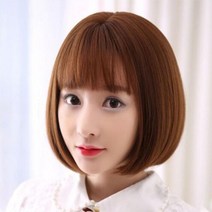 [ud71:e]W67048E숏컷통가발 커트가발 숏컷반가발 여자숏컷가발 통가발(m70:j), 다온이상점 1, 다온이상점 골드브라운