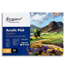 아크릴패드 아크릴펜 아크릴마카 패드 스케치북 acrylic pad, A3