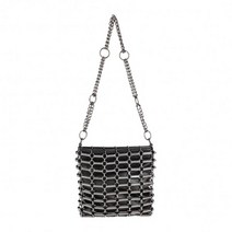 TOPSHOP Topshop stella chain bag in gunmetal 45704694RN100537