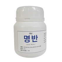 명반 백반 파충류 뱀퇴치 봉숭아물 전통염색 야영군용품 명반 180g 3개