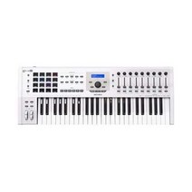 Arturia KeyLab 49 MkII - 49 Key Semi Weighted USB MIDI Keyboard Controller, 49 Keys, White