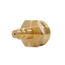 Camco RV 브라스 블로우 아웃 플러그 (36153), Brass with Quick Connect Fitti