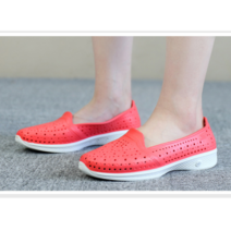 [해피데이] 스케쳐스 여성용 여름 미끄럼방지 고가밑 EVA일체형 비치 슬립온(양말증정)