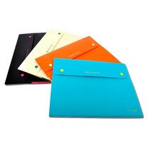 인덱스도큐멘트화일 5분류 8분류 12분류간편 포켓화일 학교문서 서류정리 포켓파일, 5분류 일반 - 아이보리, 2개입