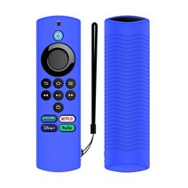 아마존 파이어 TV 스틱 라이트용 리모컨 스마트 용 스킨 끈 포함, 01 Blue