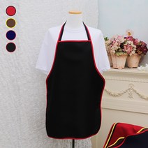 (주)더해피 식당 앞치마 모음, 1개, 손님용끈앞치마-네이비